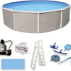 Blue Wave Belize 15' Round Above Ground Pool