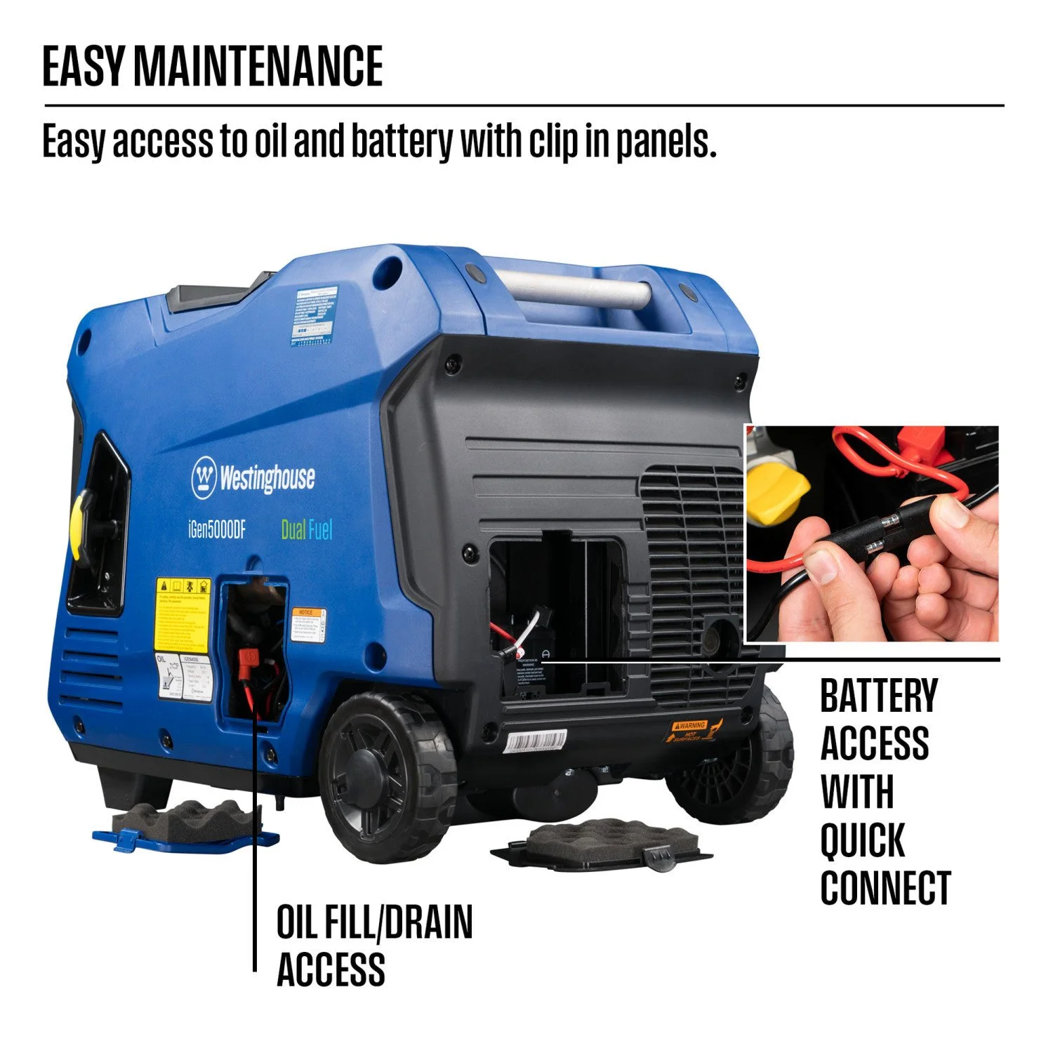 Westinghouse iGen5000DF 5000 Watt Portable Inverter Generator - Image 4