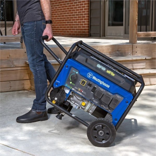 Westinghouse WGen5300DFcv - 5300 Watt Dual-Fuel Portable Generator w/ RV Outlet & CO Sensor (49-State) - Image 3